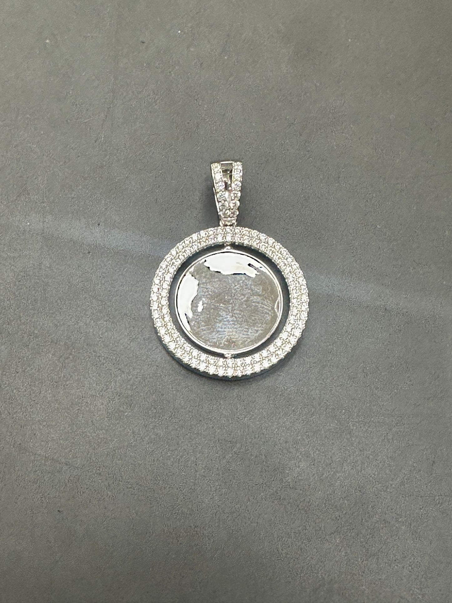 Sterling Silver Pendant CZ Stone MPCZ001
