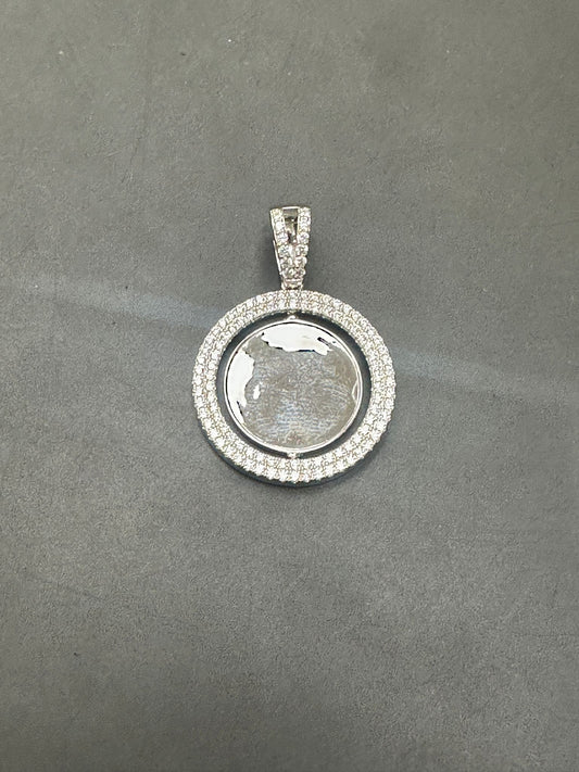 Sterling Silver Pendant CZ Stone MPCZ001