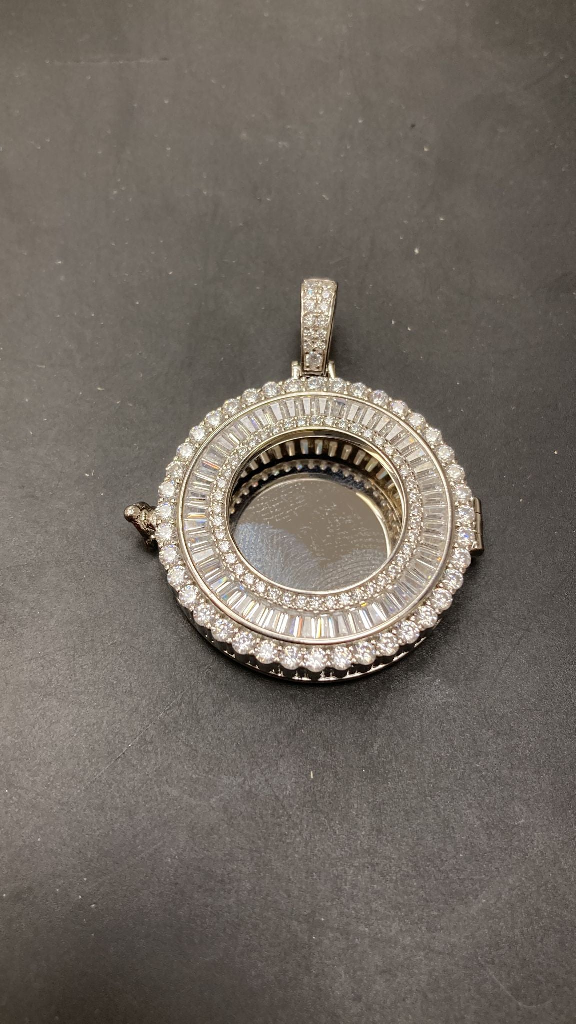 Sterling Silver Pendant CZ Stone MPCZ003