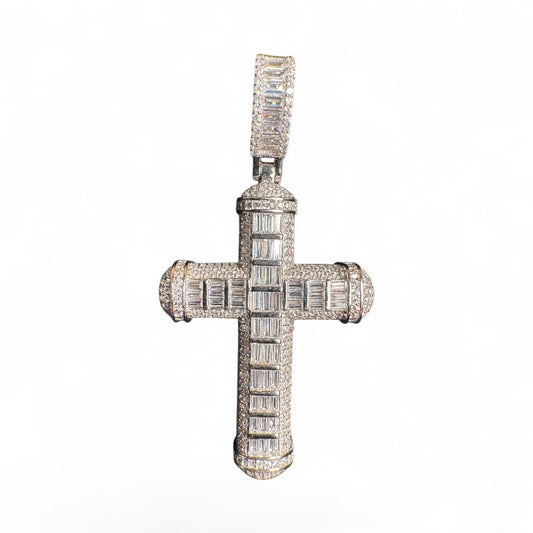 Sterling Silver Cross Pendant MPCZ022