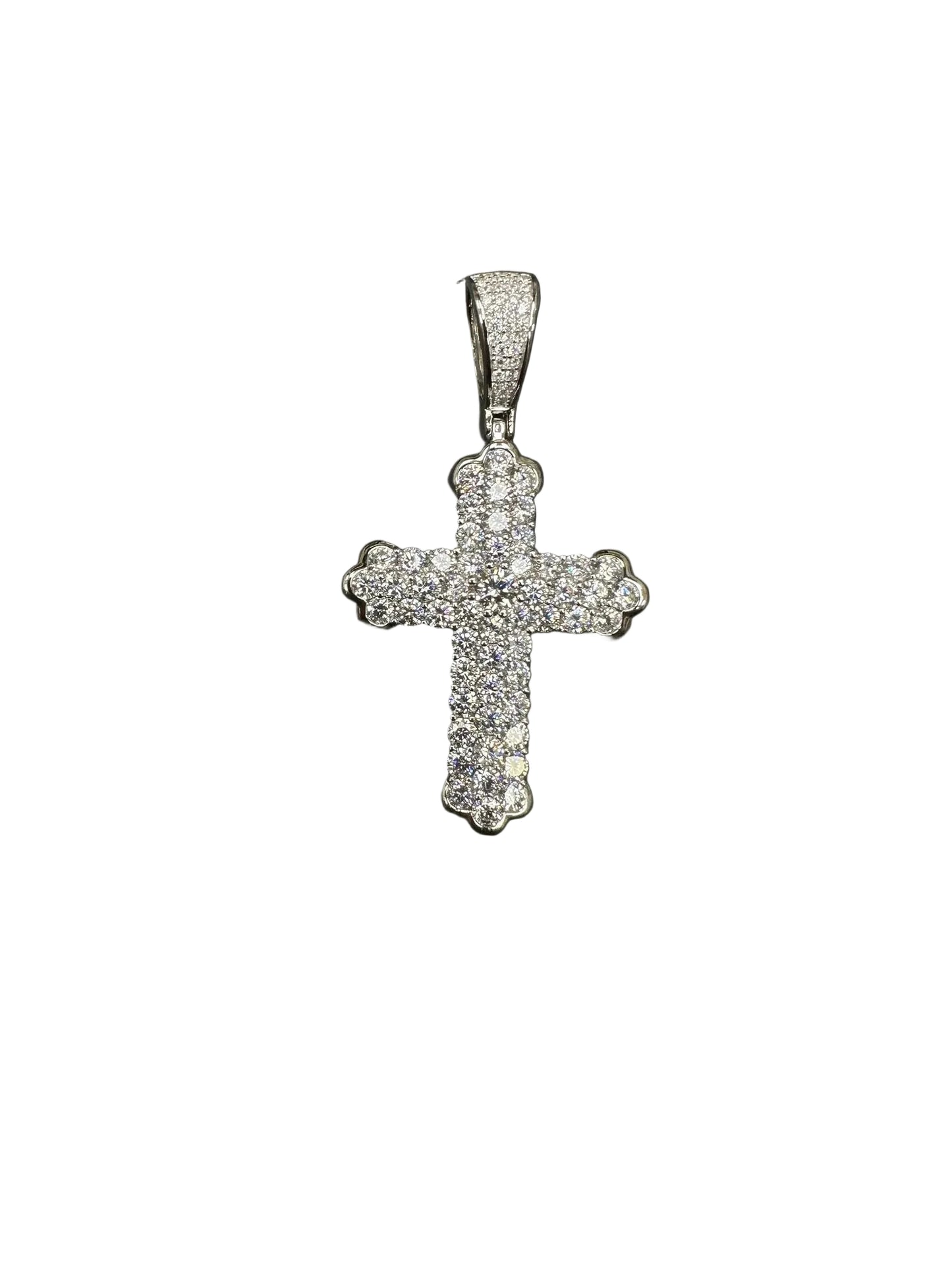 Sterling Silver Cross Pendant MPCZ302