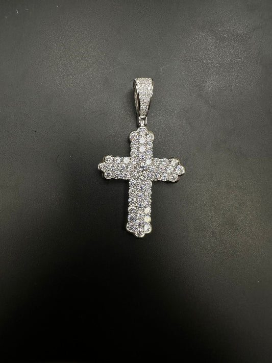 Sterling Silver Cross Pendant MPCZ302
