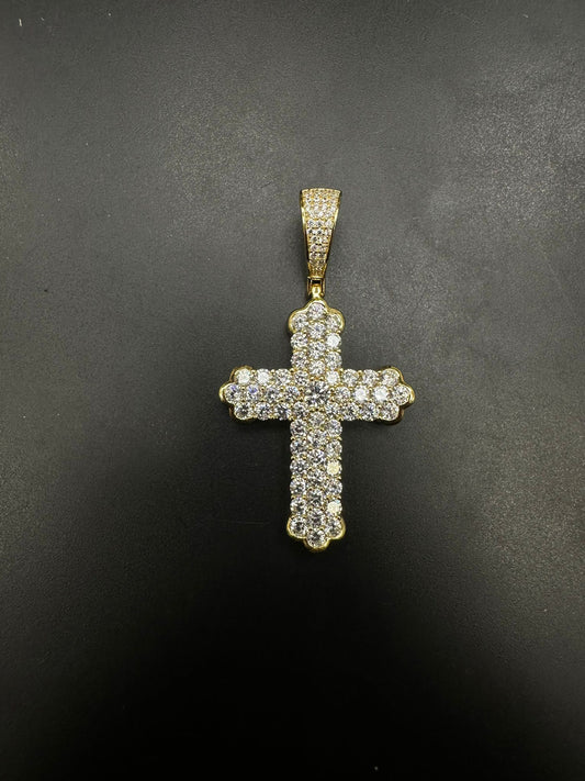 Sterling Silver Cross Pendant MPCZ302
