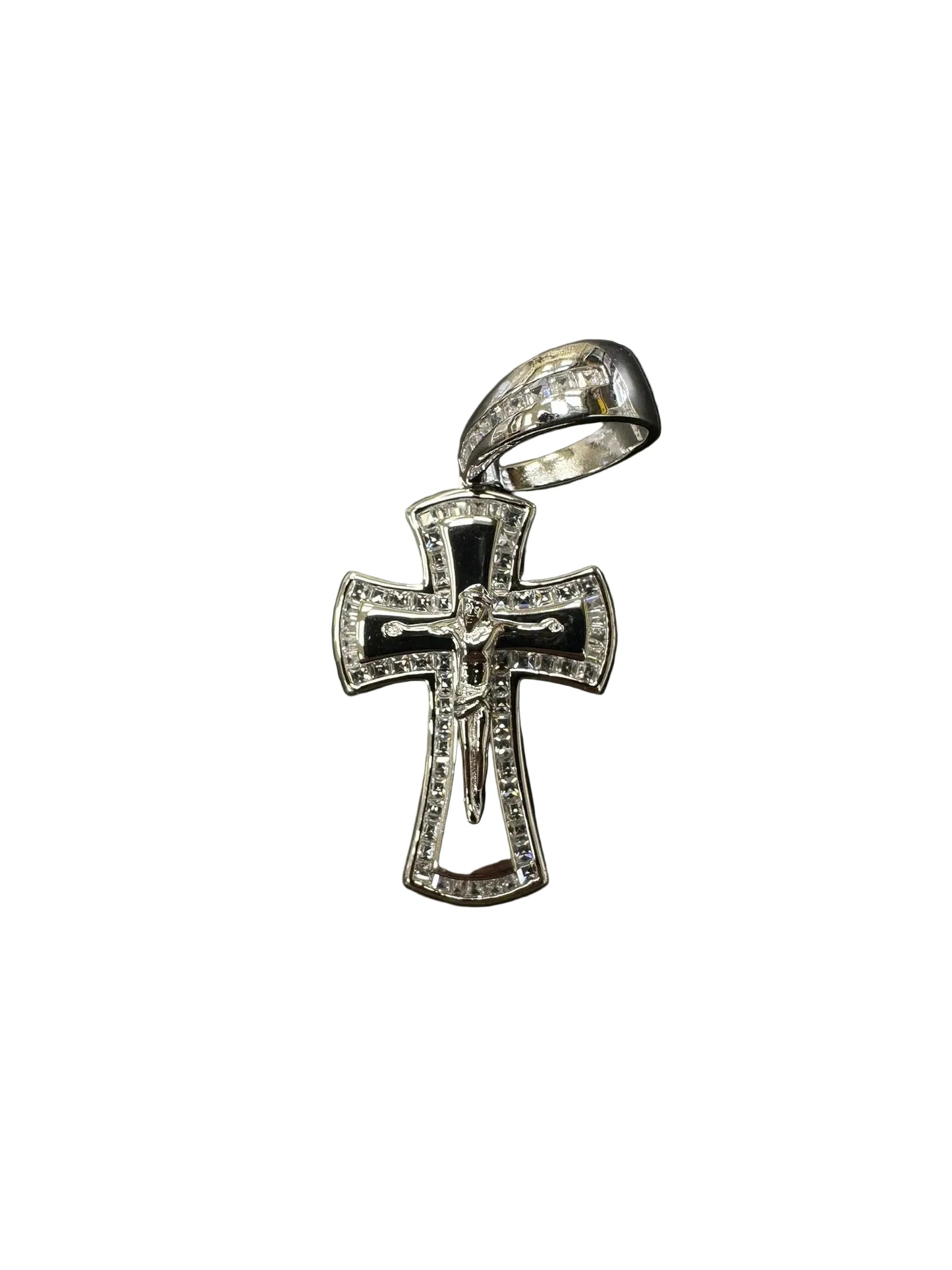 Sterling Silver Cross Pendant MPCZ307