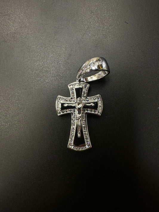 Sterling Silver Cross Pendant MPCZ307