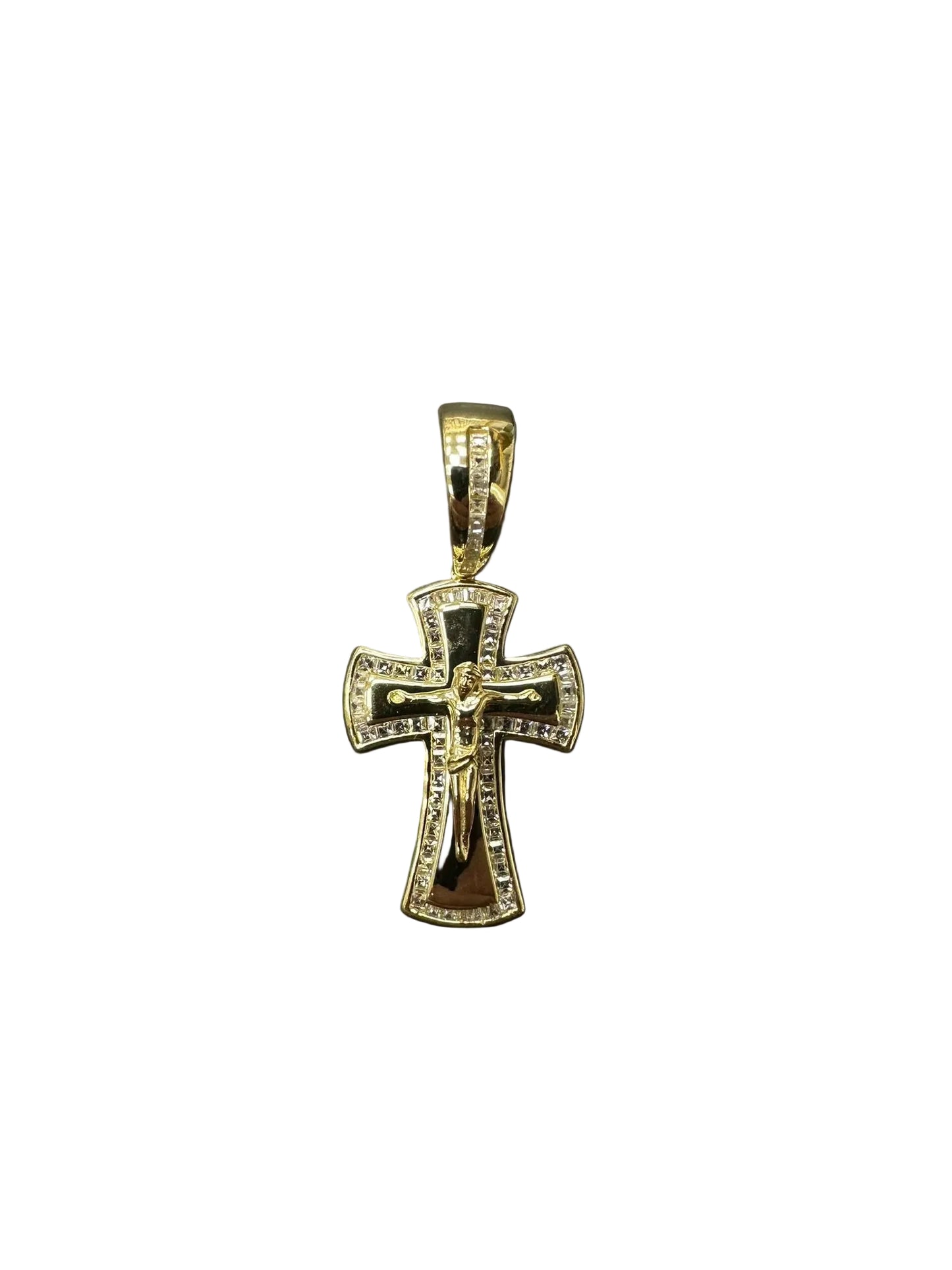 Sterling Silver Cross Pendant MPCZ307