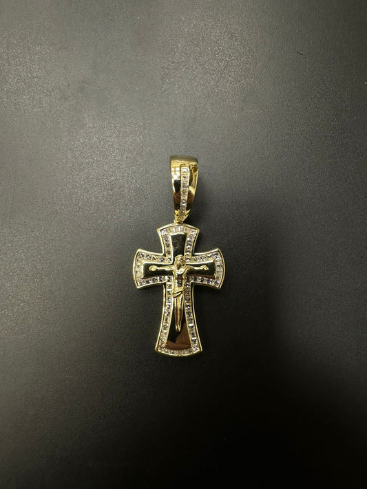Sterling Silver Cross Pendant MPCZ307