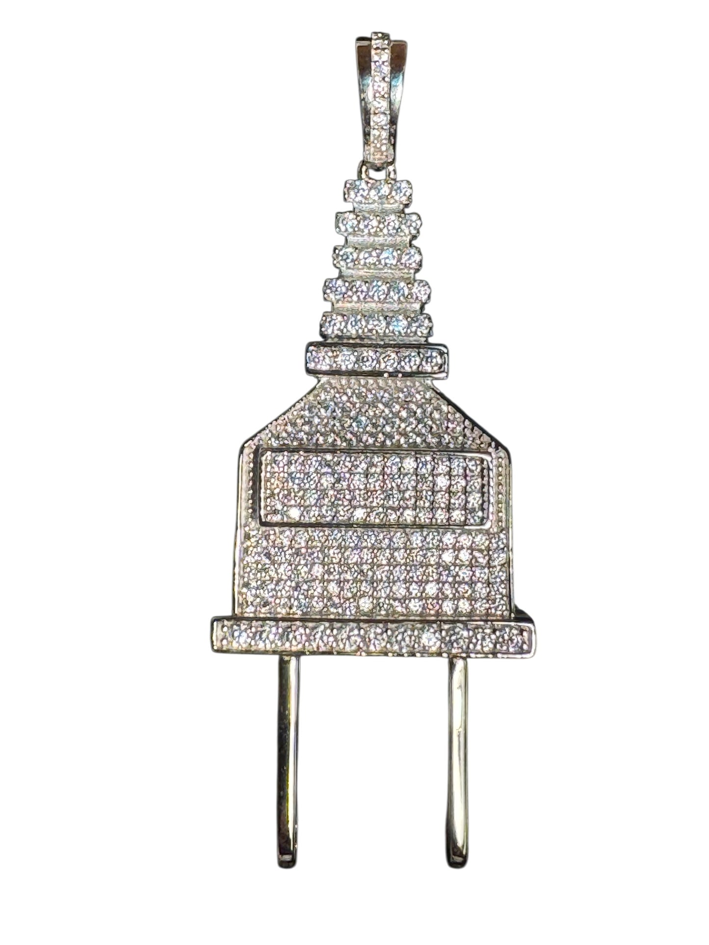 Sterling Silver CZ Pendant  MPCZ3313