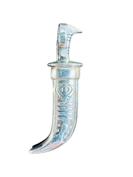 Sterling Silver Kirpan Pendant MPCZ3357