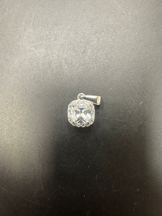 Sterling Silver Pendant CZ Stone MPCZ3363