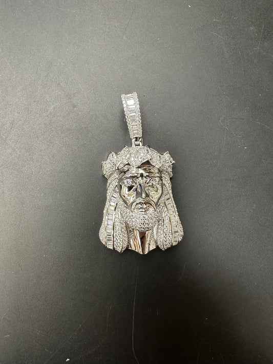 Sterling Silver Pendant CZ Stone MPCZ3370