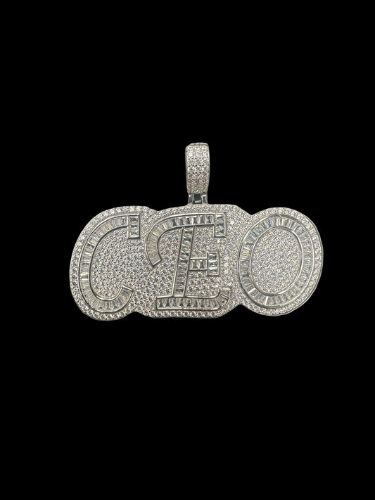 Sterling Silver Ceo Pendant CZ Stone MPCZ3376