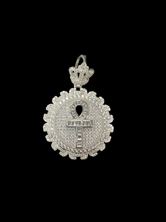 Sterling Silver Pendant CZ Stone MPCZ3378