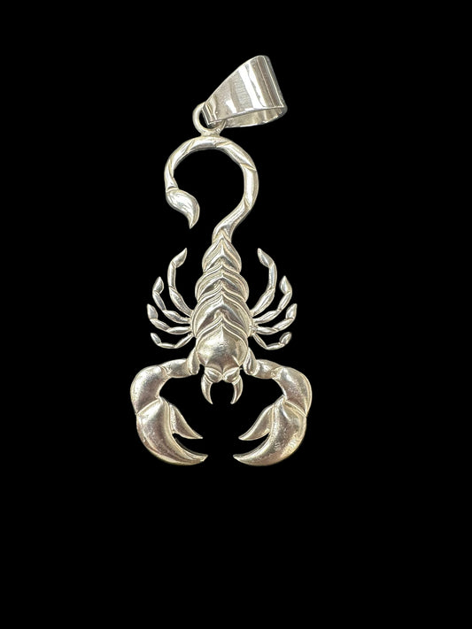 Sterling Silver Scorpion Pendant MPCZ3379