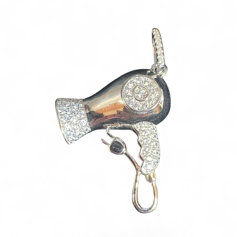 Sterling Silver Pendant CZ Stone MPCZ3382