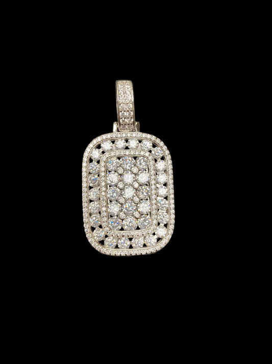 Sterling Silver Pendant CZ Stone MPCZ3397