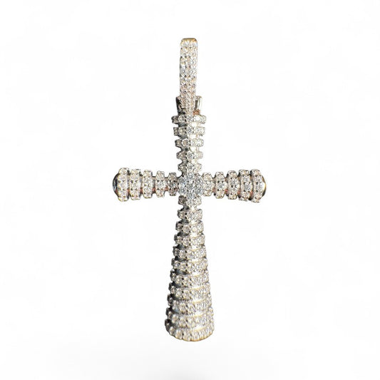 Sterling Silver Cross Pendant MPCZ651