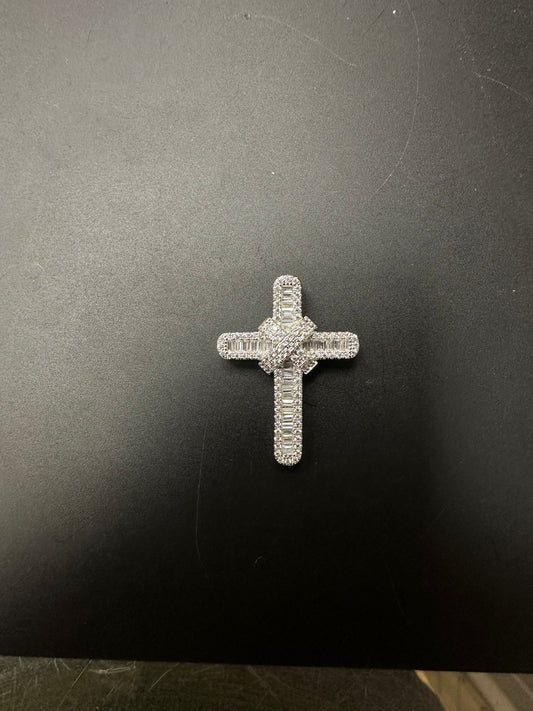 Sterling Silver Cross Pendant MPCZ715.5