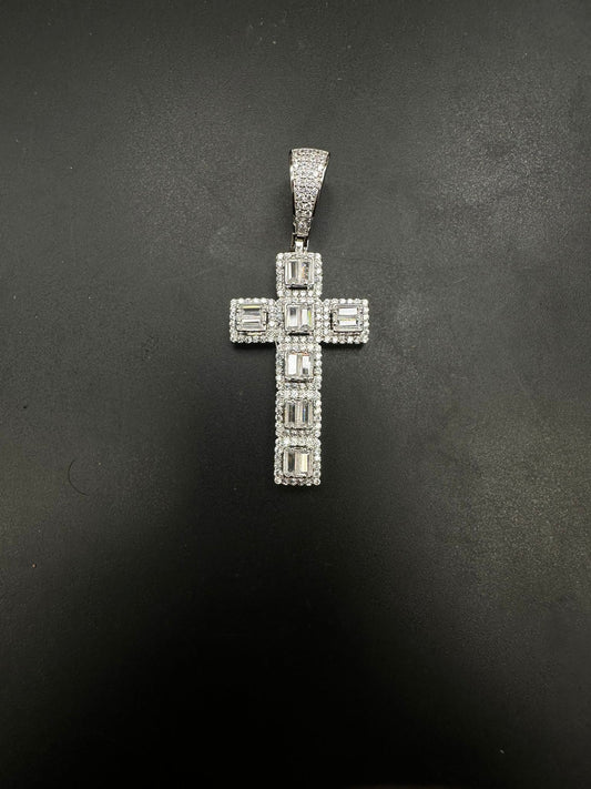 Sterling Silver Cross Pendant MPCZ8101