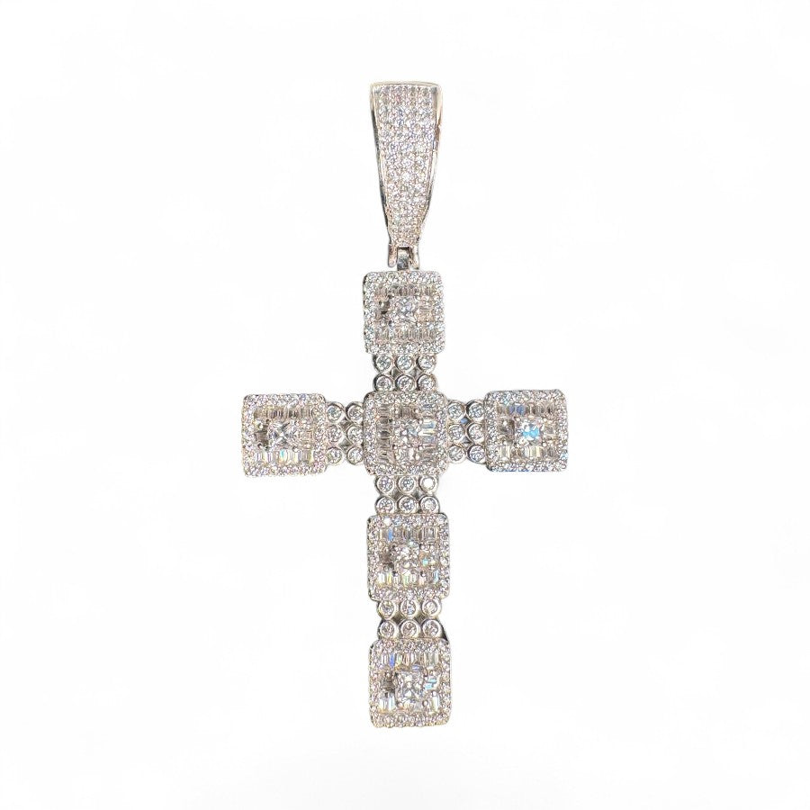 Sterling Silver Cross Pendant MPCZ8103