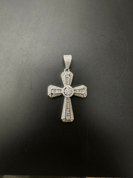 Sterling Silver Cross Pendant MPCZ8104