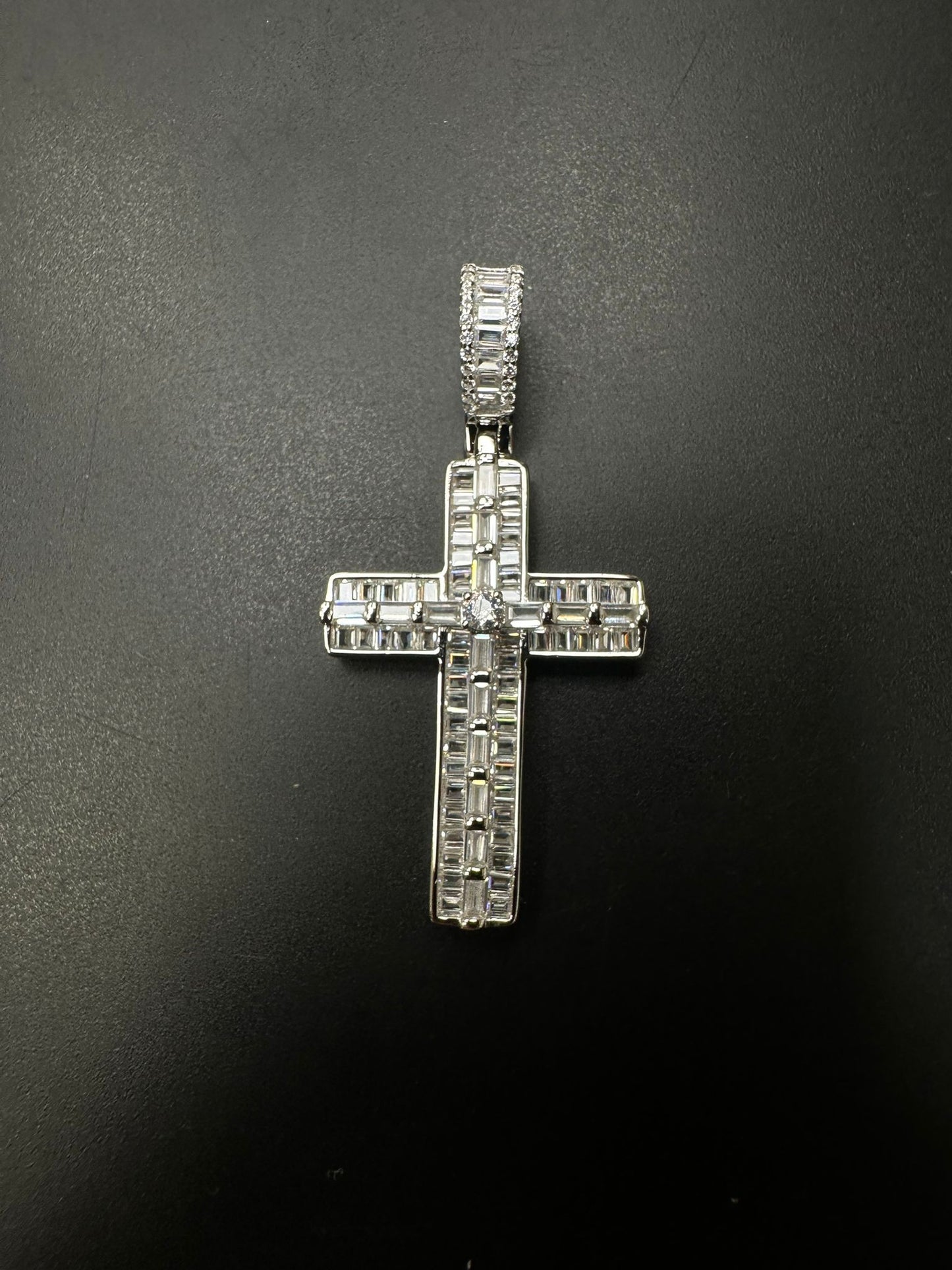 Sterling Silver Cross Pendant MPCZ8105