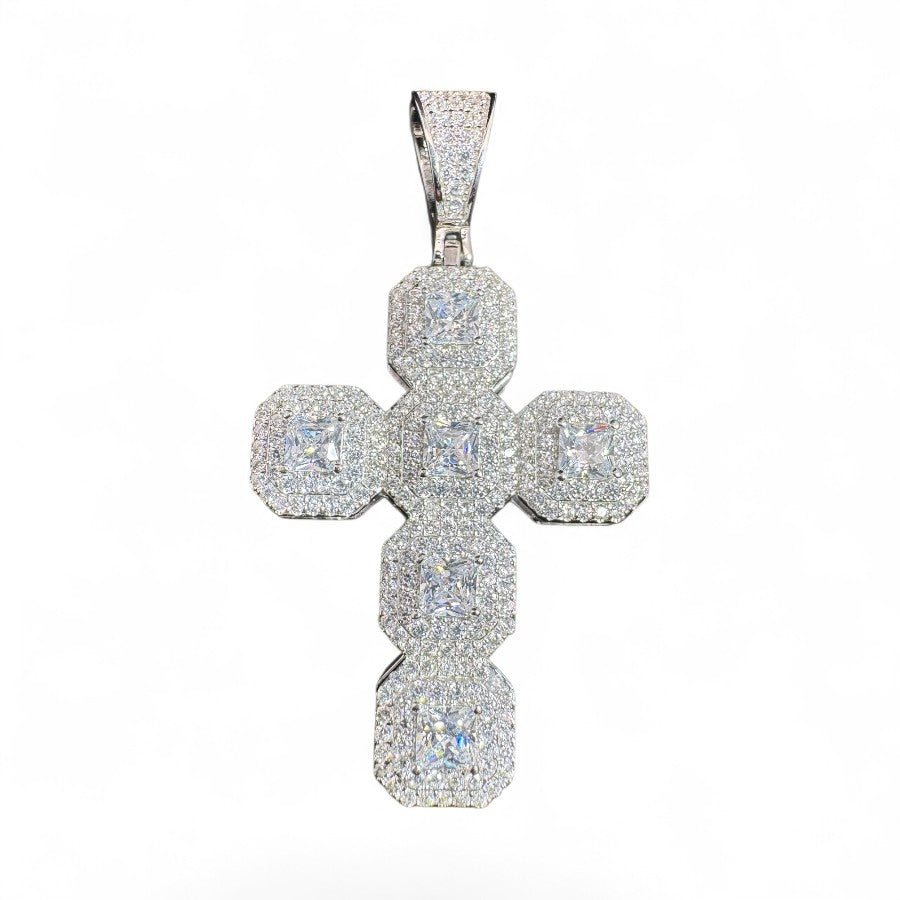 Sterling Silver Cross Pendant MPCZ8115