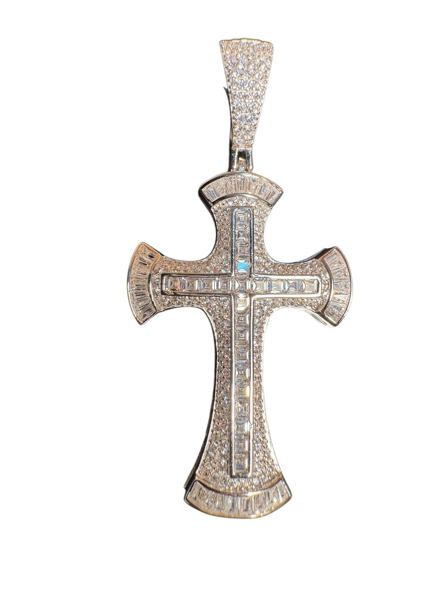 Sterling Silver Cross Pendant MPCZ8120