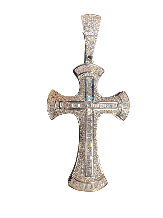 Sterling Silver Cross Pendant MPCZ8120
