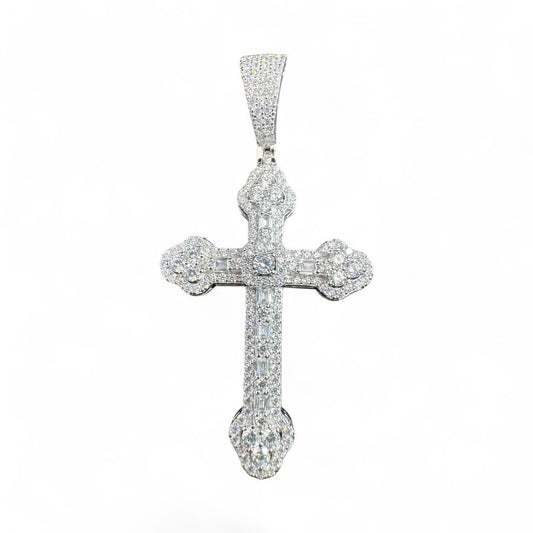 Sterling Silver Cross Pendant MPCZ8505