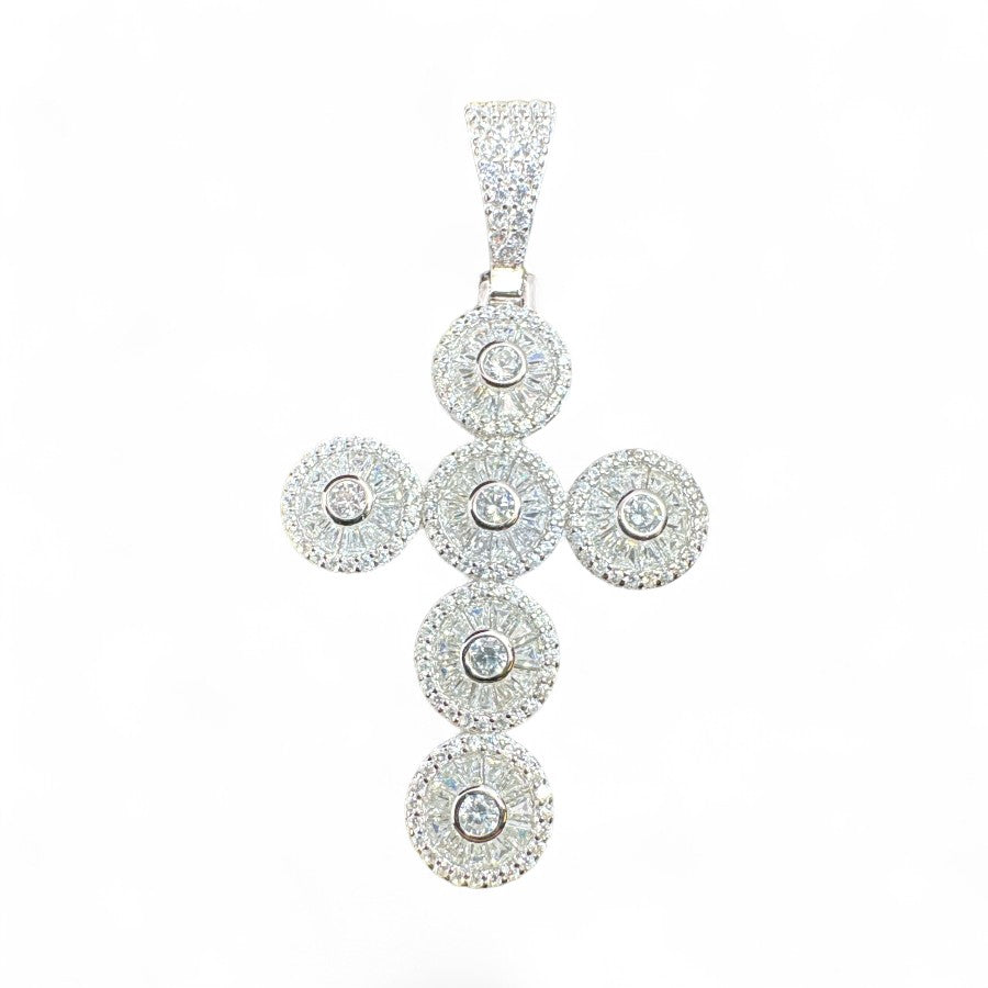 Sterling Silver Cross Pendant MPCZ8507