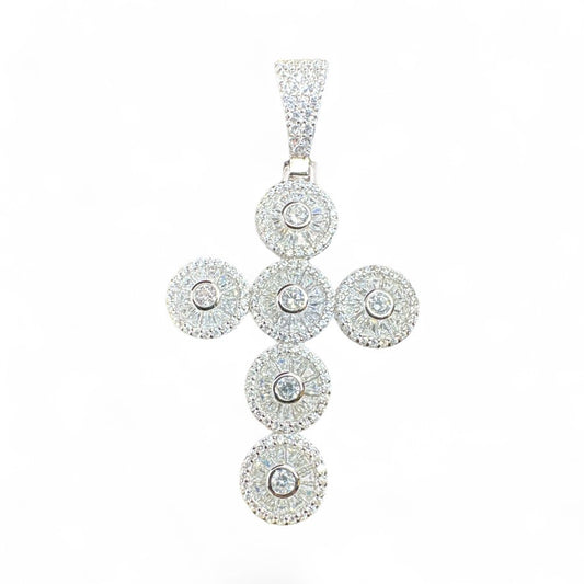 Sterling Silver Cross Pendant MPCZ8507