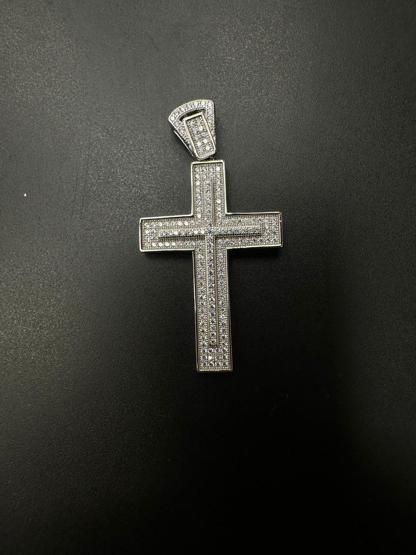 Sterling Silver Cross Pendant MPCZ860