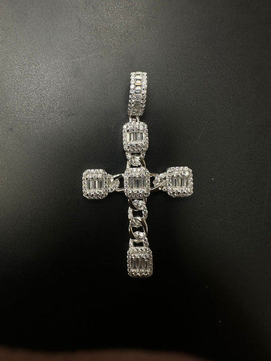 Sterling Silver Cross Pendant MPCZ9180