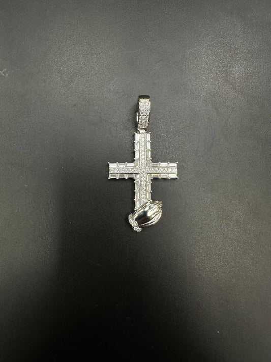 Sterling Silver Cross Pendant MPCZ102000