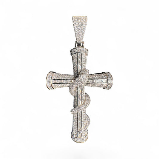 Sterling Silver Cross Pendant MPCZ8112