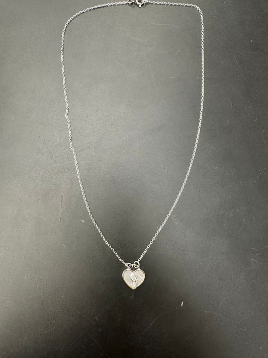 Sterling Silver Necklace CZ Stone NCZ10015