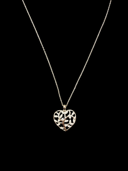 Sterling Silver Necklace CZ Stone NCZ10041