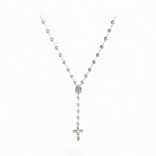 Sterling Silver Rosary Beads NCZ10064