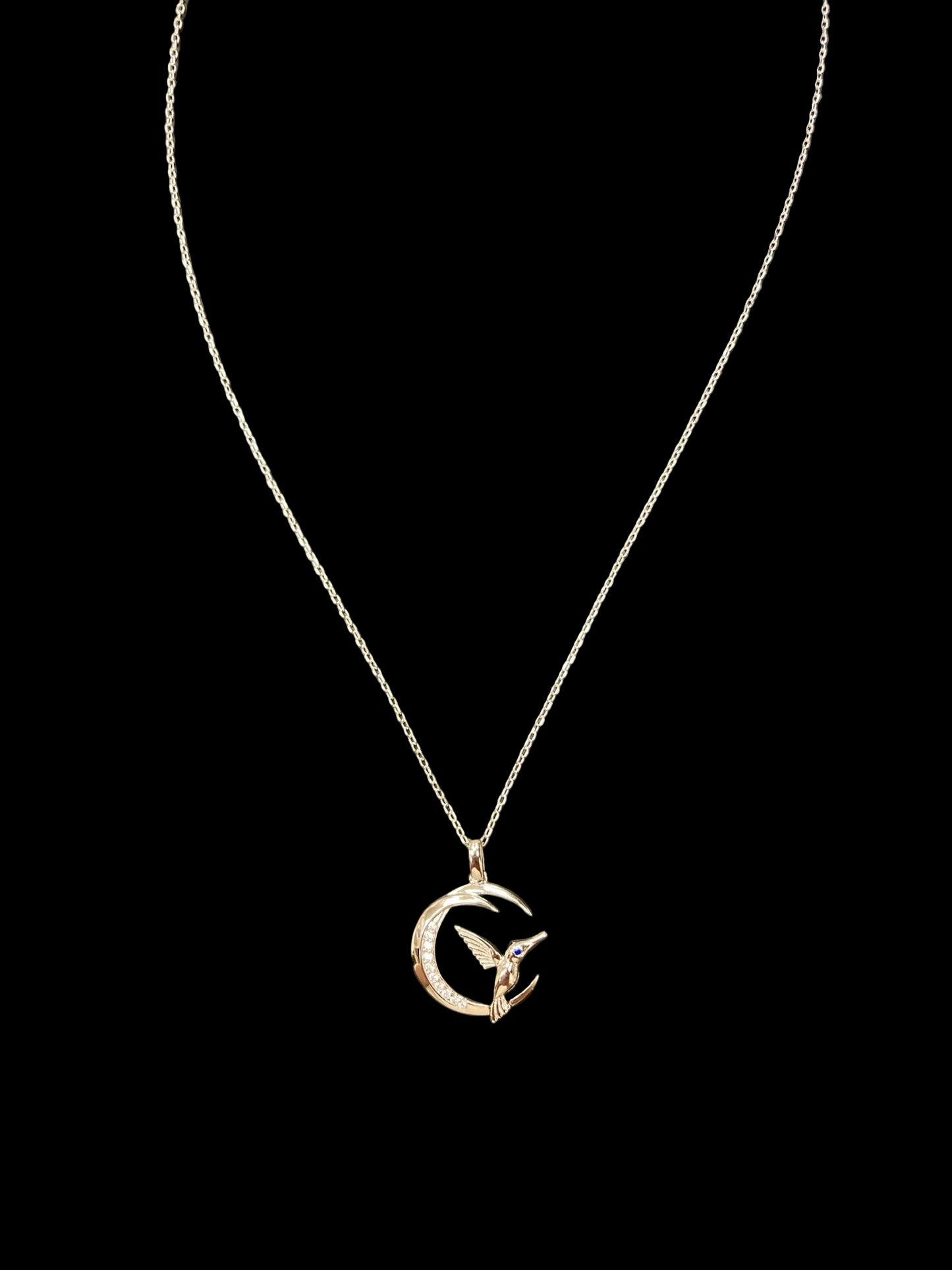 Sterling Silver Necklace CZ Stone NCZ10118
