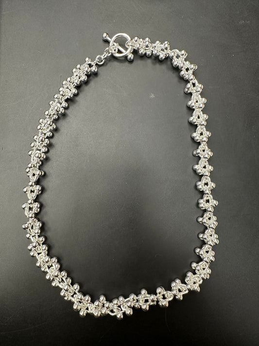 Sterling Silver Necklace NCZ3302