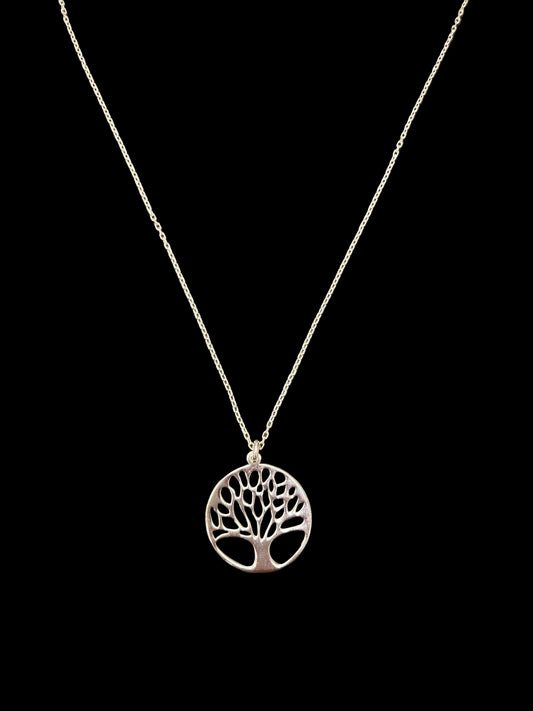 Sterling Silver Necklace CZ Stone NCZ3307