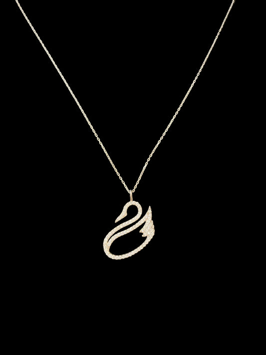 Sterling Silver Necklace CZ Stone NCZ3312