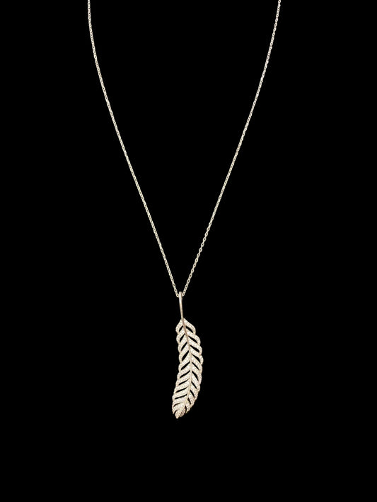 Sterling Silver Necklace CZ Stone NCZ610