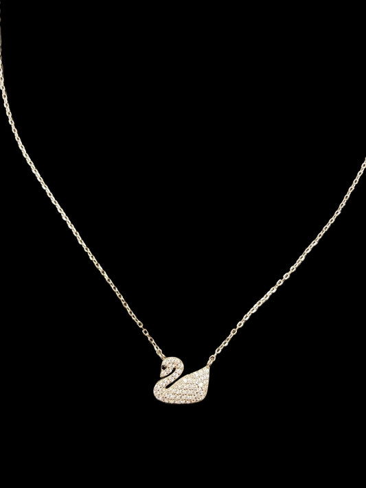 Sterling Silver Necklace CZ Stone NCZ9851