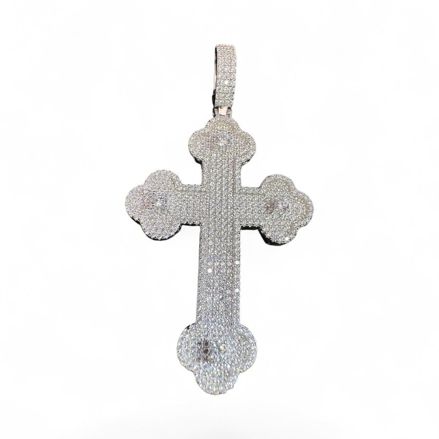 Sterling Silver Cross Pendant PCZ10055