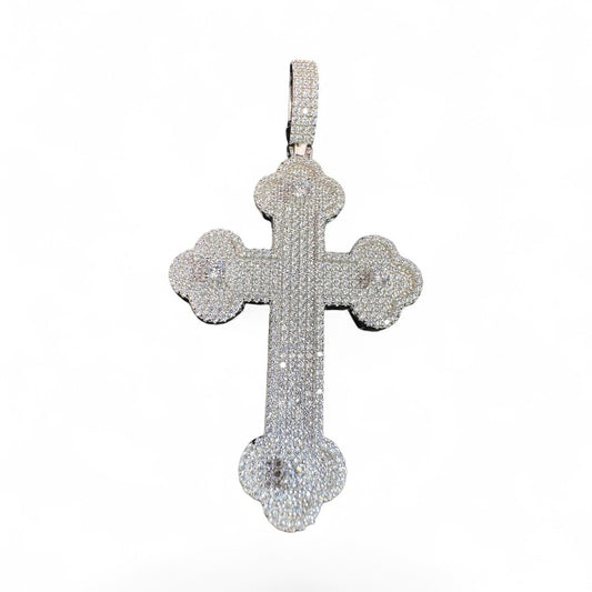 Sterling Silver Cross Pendant PCZ10055
