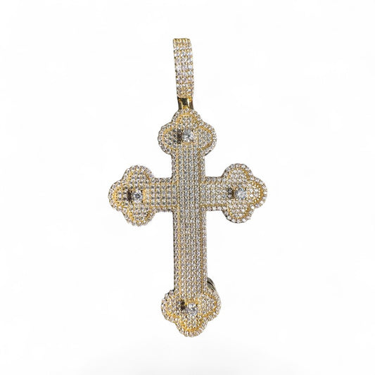 Sterling Silver Cross Pendant PCZ10055