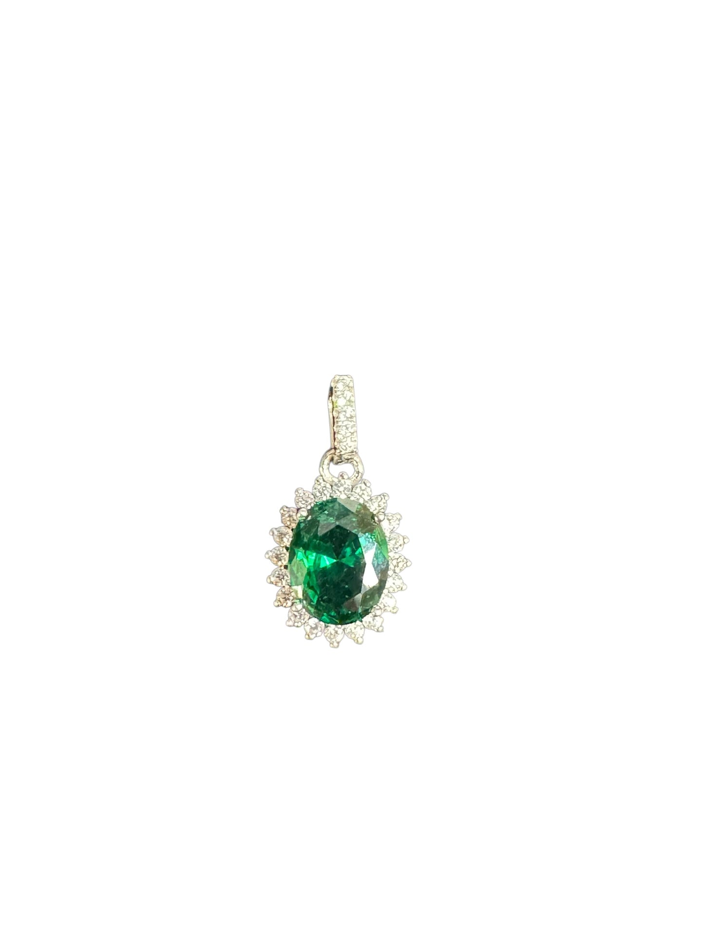 Sterling Silver Pendant CZ Stone PCZ164