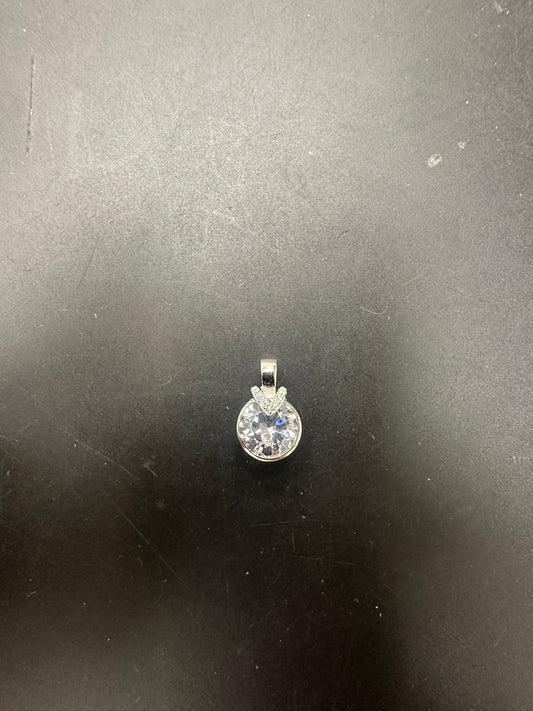 Sterling Silver Pendant CZ Stone PCZ8532